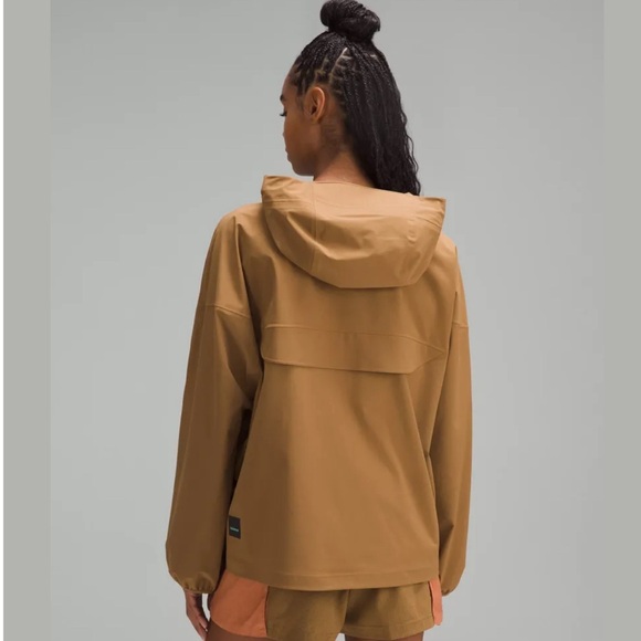Lululemon Waterproof Poncho Jacket 14 Hiking Hooded - Picture 4 of 12